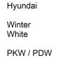 Preview: Hyundai, Winter White, PKW / PDW.